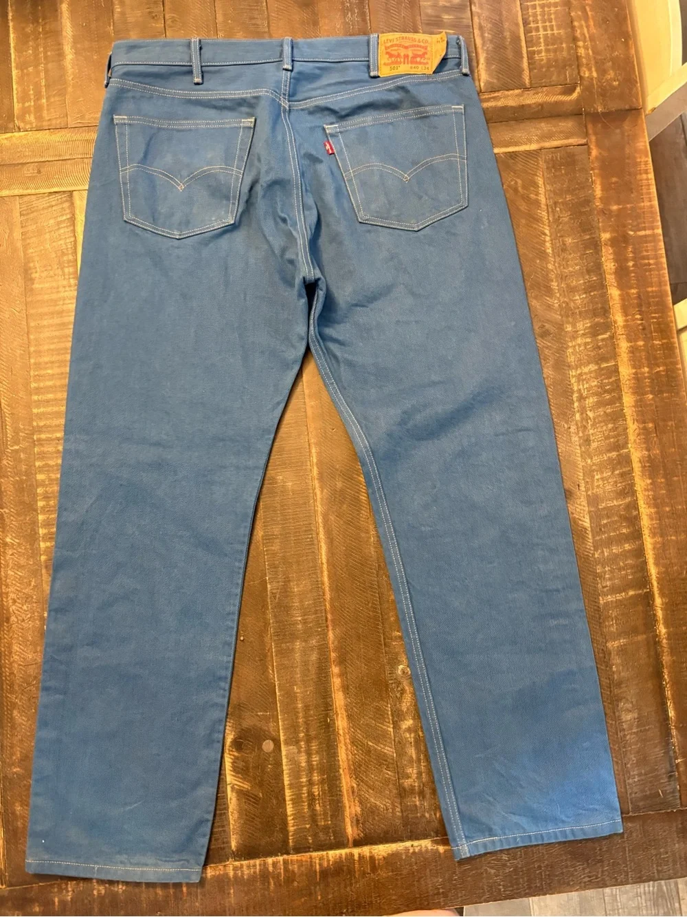 Levi’s 501 Original Fit Jeans Limited Edition W40 L34 Indigo Blue Button Fly Y2K